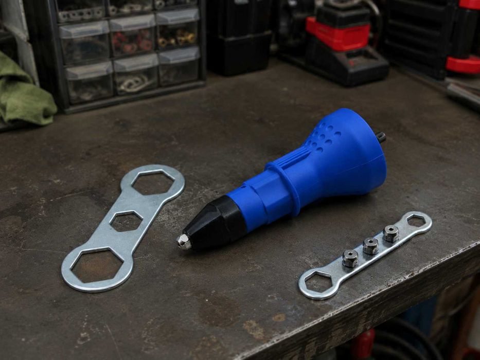 Nitownica na wkrętarkę adapter do nitów aluminiowych