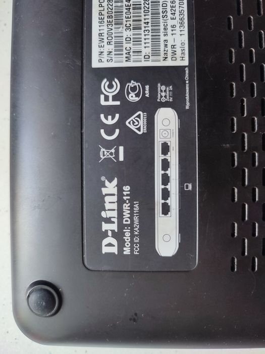 Router DLink DWR-116
