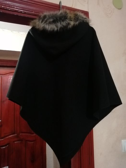 Вовняна накидка, пончо She's Secret