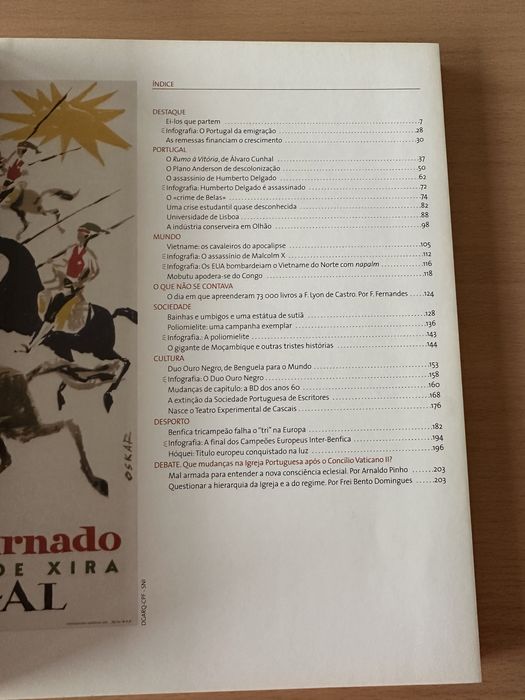 Livro Os anos de Salazar 1965