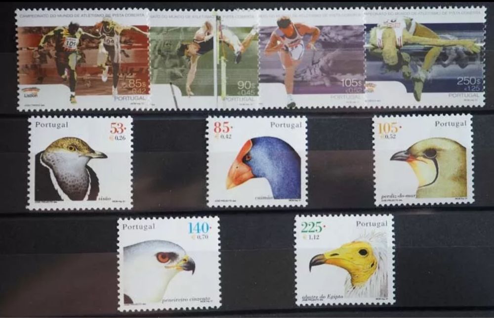 Selos Anos Completos Portugal MNH