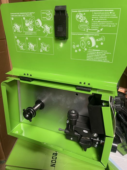 Сварочный полуавтомат EDON ECO MIG - 258 (mini, флюс) модель 2025г.