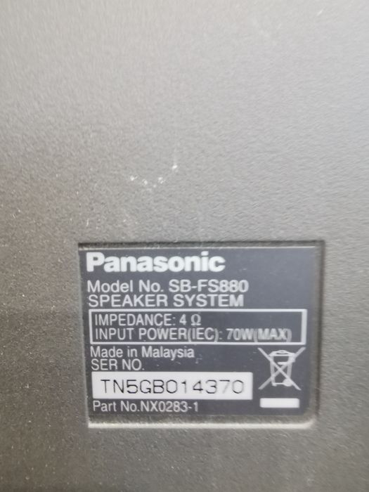 Kino domowe Panasonic