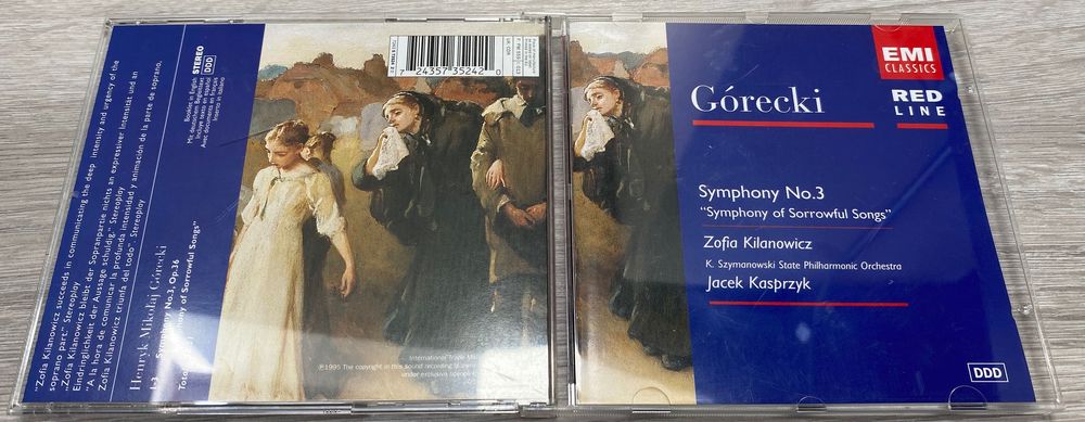 Górecki "Symphony No. 3 Symphony of Sorrowful Songs" EMI Classics Red Line