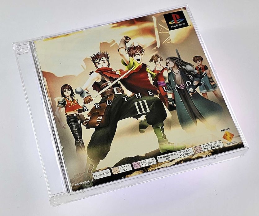 Arc the Lad III PSOne Books finalna edycja