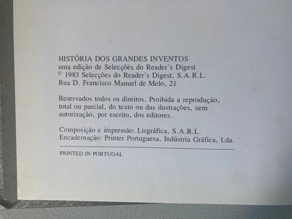 História dos Grandes Inventos