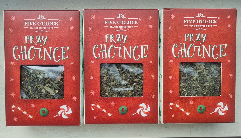 Five O’Clock herbata zielona jaśminowa 3 sztuki