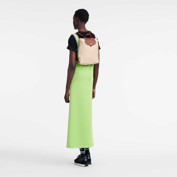 Сумка рюкзак Longchamp Le Pliage Original M Backpack Paper