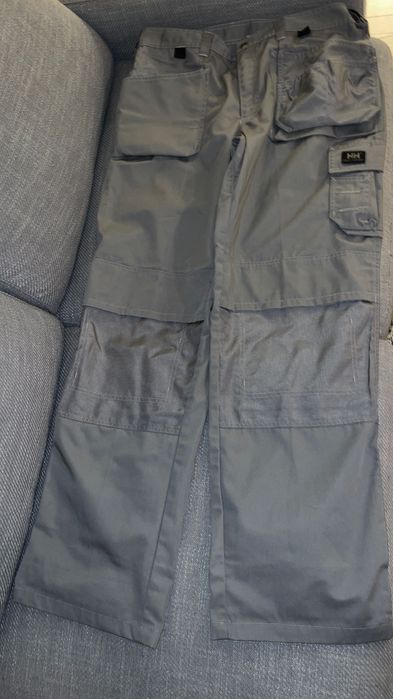 Helly Hansen чоловічі робочі сірі штани роба великий розмір 56 XL-XXL