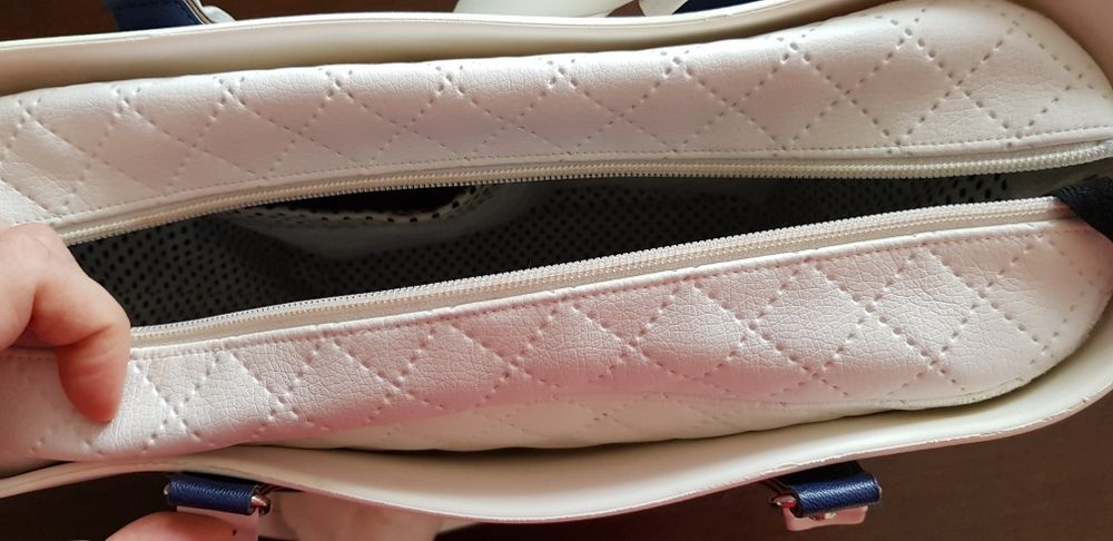 Piękny obag mini w niedostępnym kolorze Bianco ( biały)