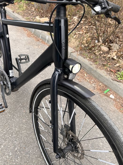 Lekki rower elektryczny RABENEICK na pasku! 19 KG, BAFANG / DO NAPRAWY /B