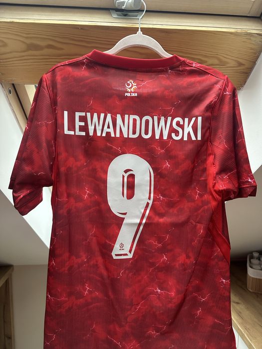 Koszulka wyjazdowa Reprezentacji Polski Robert Lewandowski rozmiar L