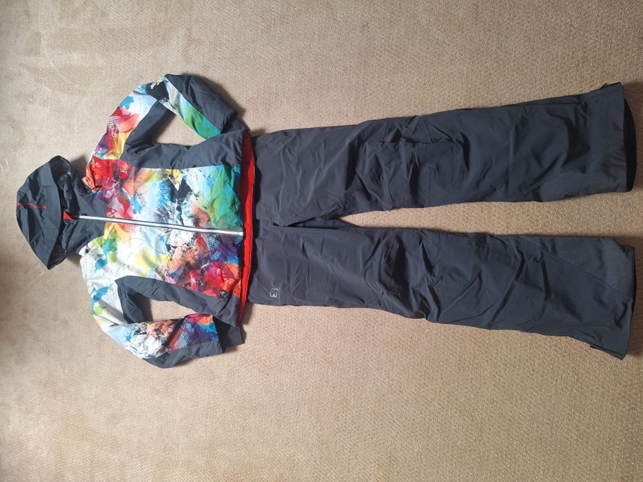 Kurtka i spodnie narciarskie CMP i Salomon