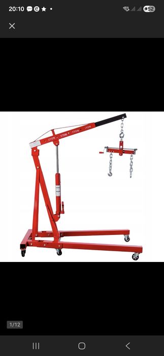 Wynajem żuraw warsztatowy 2T