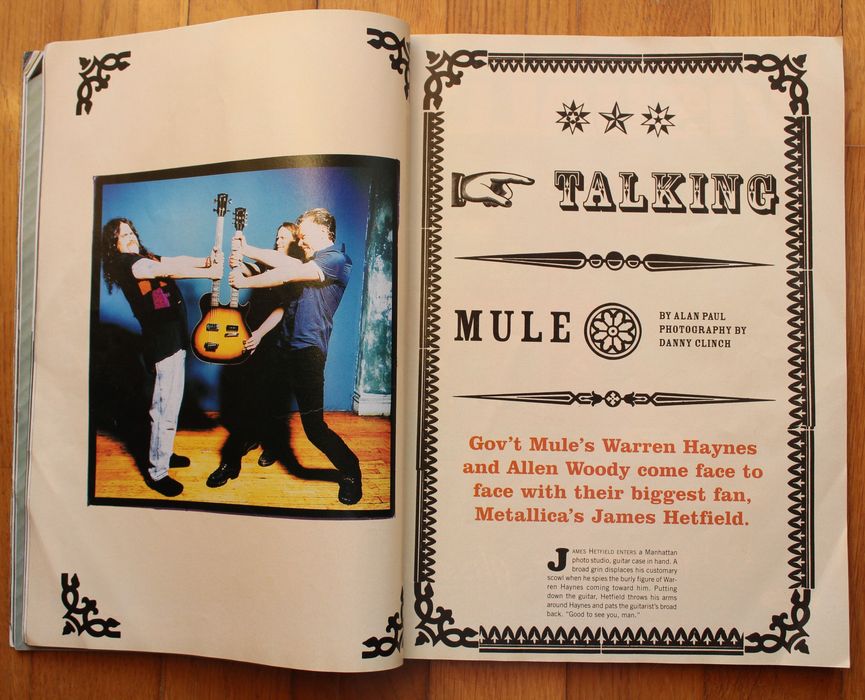 Revista Guitar World, Abril 1998