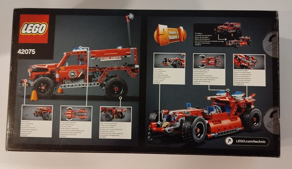 Klocki LEGO Technic Straż Pożarna 42075