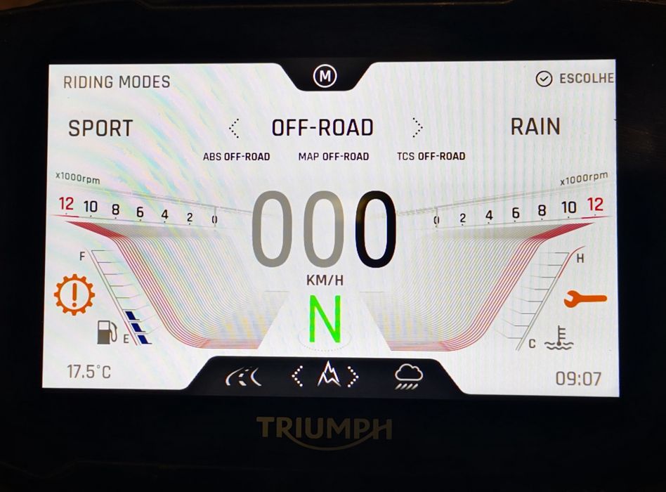 Triumph Tiger Rally, só 301 Km reais C/Nova /GARANTIA/ Troca por carro