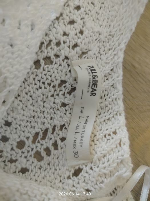 Bluzeczka na szydełku Pull&bear