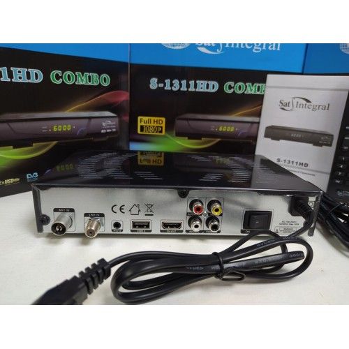 Комбинированный Sat Integral S-1311HD DVB-S2/T2 тюнер приставка Combo