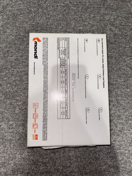 Белая бумага для принтера. Офисная бумага. Листы А4. Бумага А4