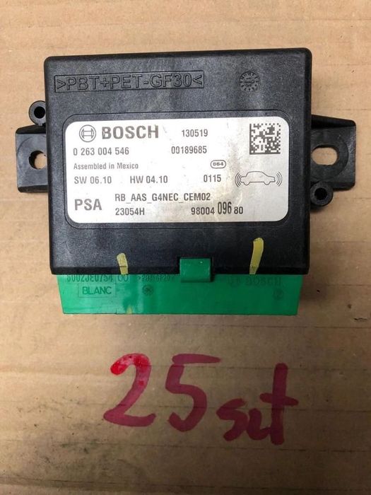 peugeot citroen moduł parkroonikow pdc 0263004546