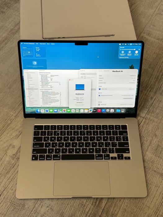 Macbook Air 15 M3 16gb/256gb 2024 A3114 (не m1 m2 m4)