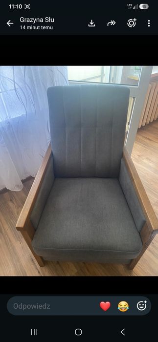 Wersalka i fotel