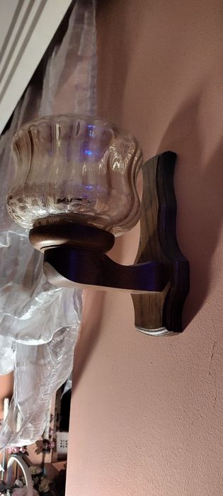 Lampa wisząca + dwa kinkiety