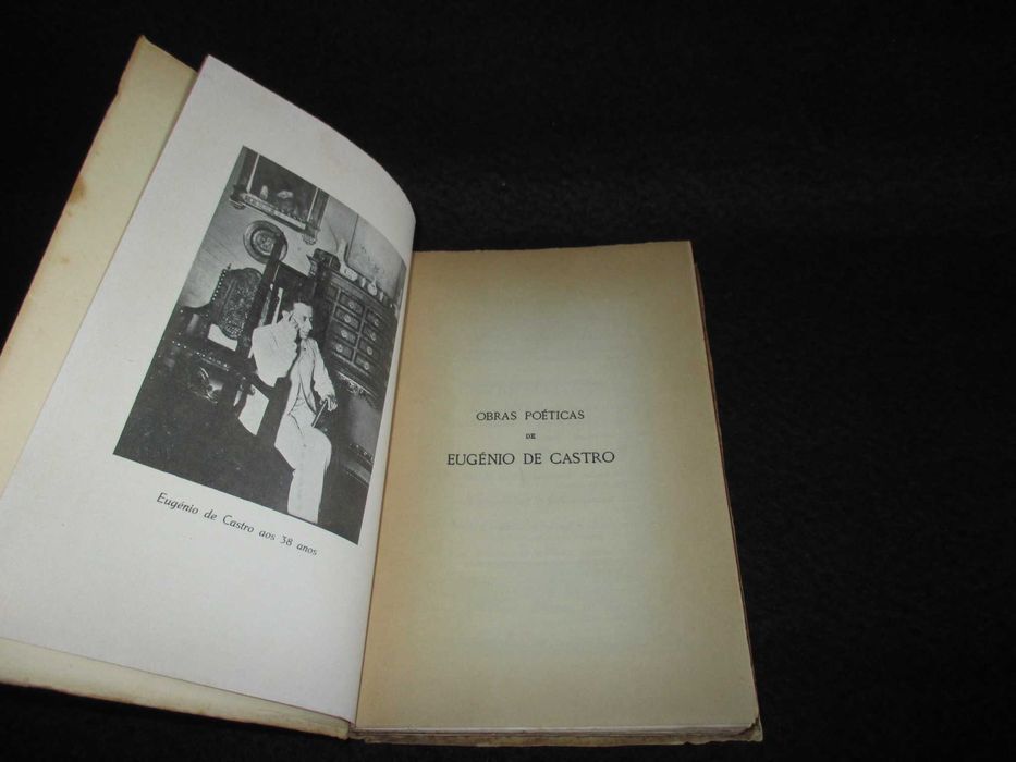 Livros Obras Poéticas de Eugénio de Castro Volumes IX e X 1944