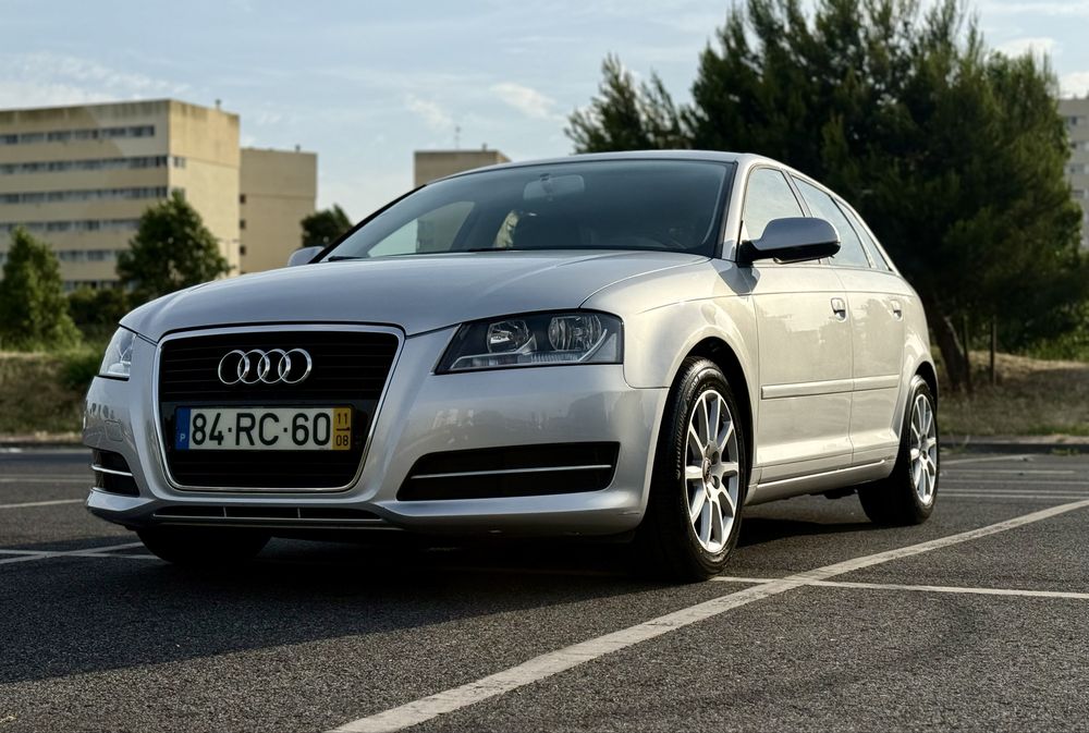 AUDI A3 Sportback 1.6TDI 105cv -Revisão Geral Efectuada IMACULADO