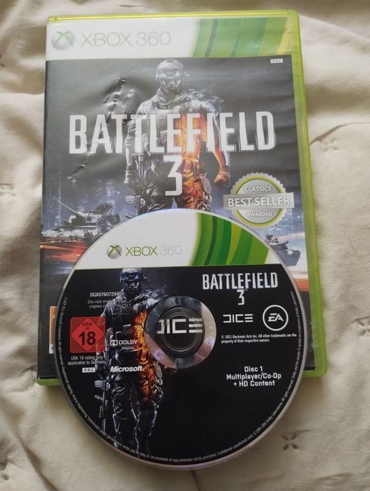 Gra Battlefield 3 xbox360