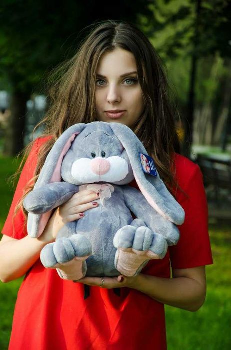 Плюшеві Зайчики 55 см.