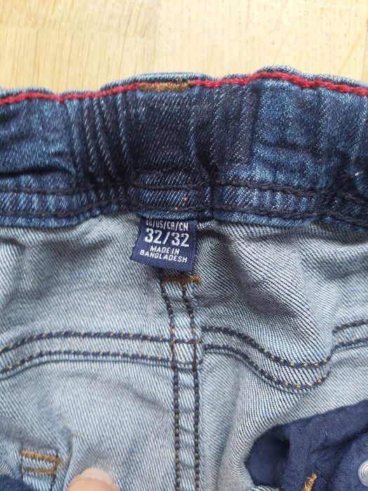 Jeansy chlopiece slimy 32/32
