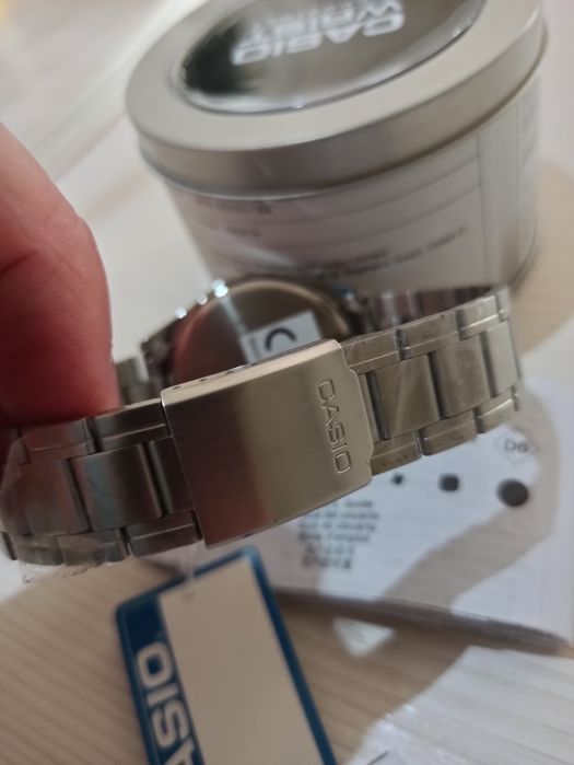 Часы Casio MTPV005D-1B ОРИГИНАЛ! MTP-E350B-1B Мужские Касио Годинник Касіо Новое