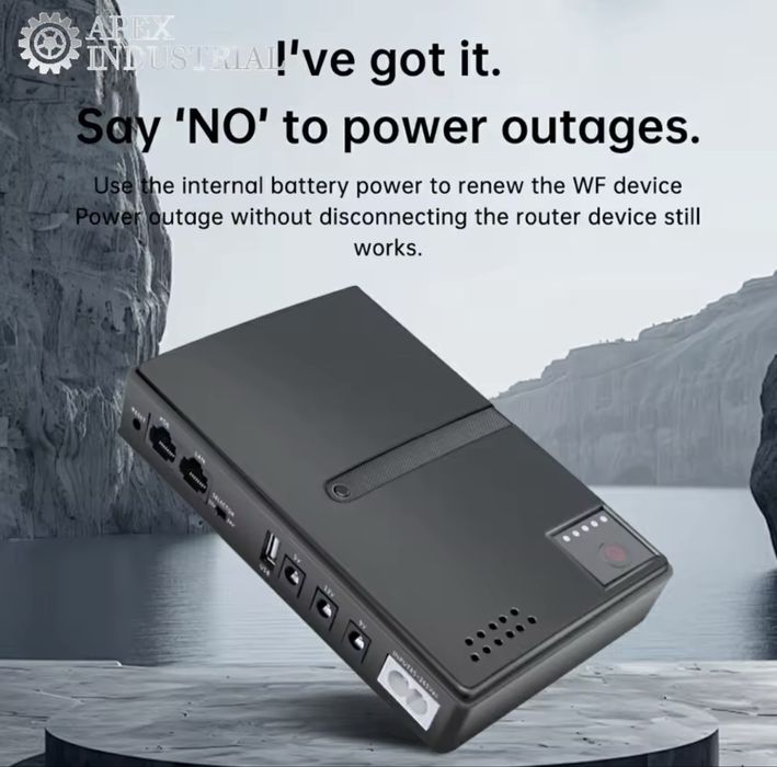 UPS/ ДБЖ для роутера dc1018 dc1036 безперебіне живлення