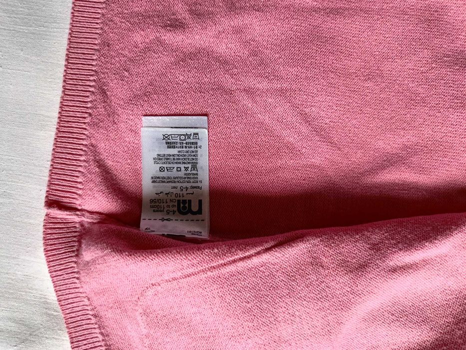Кофта кофточка кофтинка Mothercare 110-116 кардиган отличное состояние