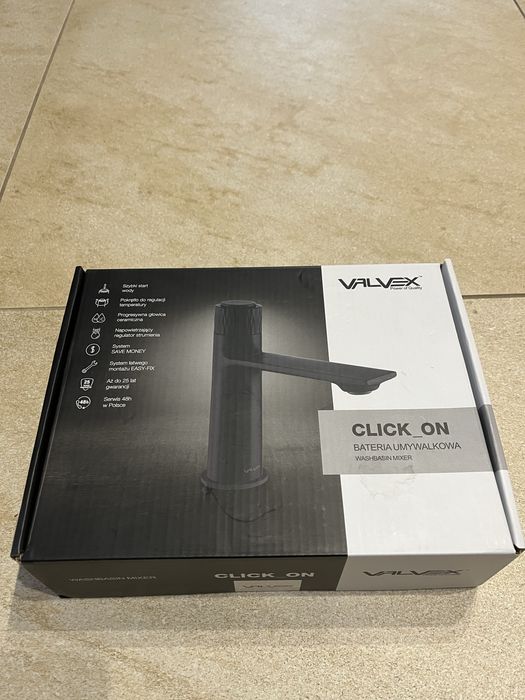 Bateria umywalkowa Valvex CLICK_ON
