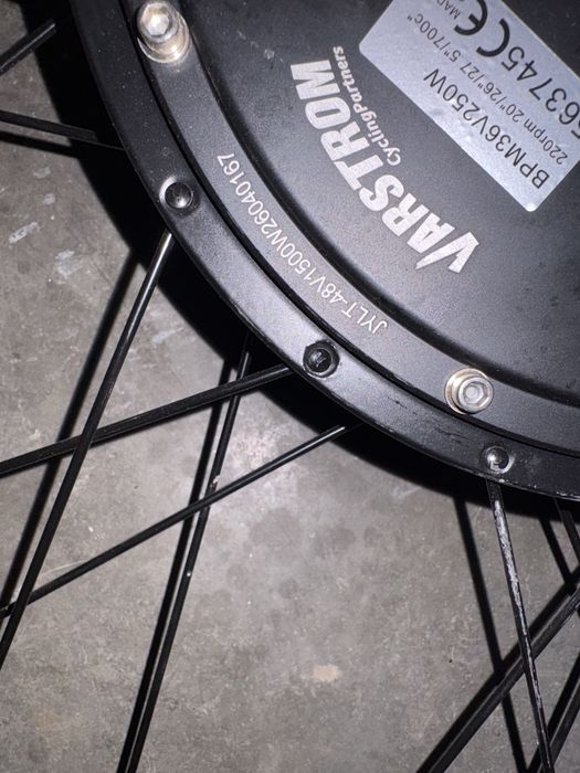 Silnik do roweru elektrycznego 1500w varstrom