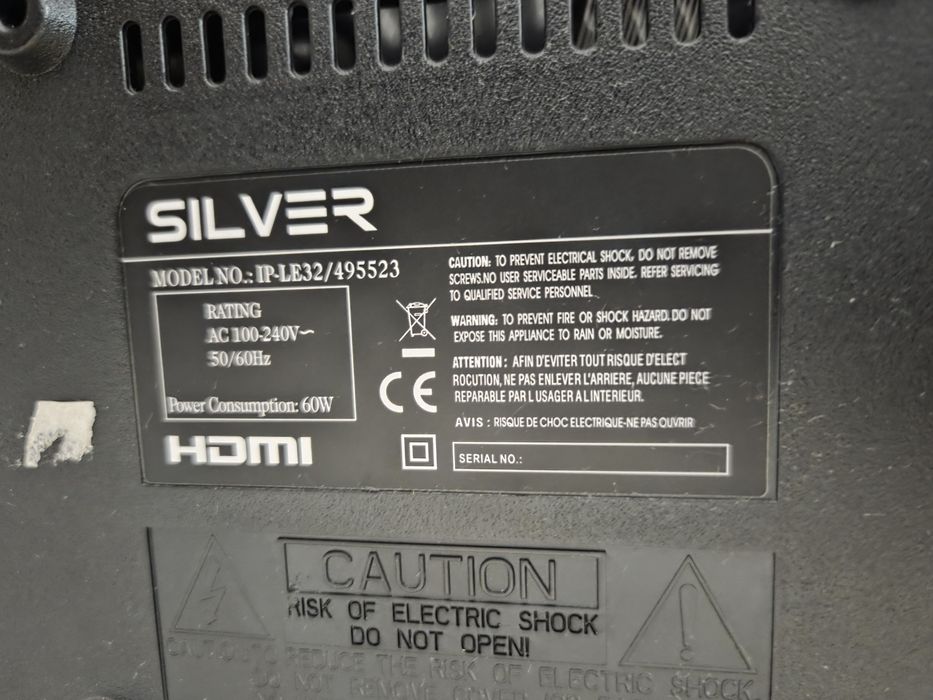 TV Silver 32" Seminova