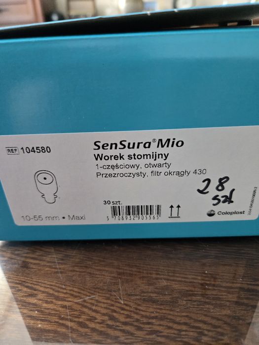 Worek stomijny jednoczęściowy 28 szt.