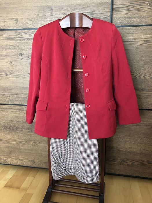 Conjunto casaco-calça M