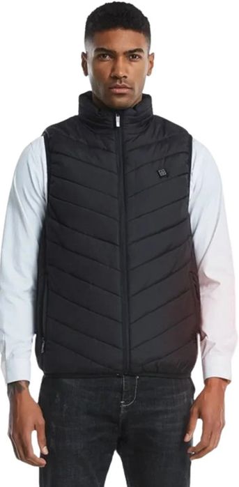 Жилет с USB подогревом, 9 зон обогрева