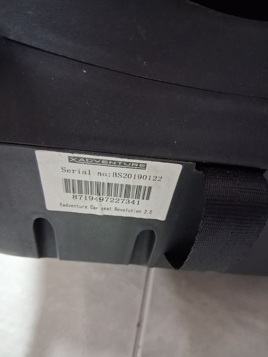 Cadeira auto bebé