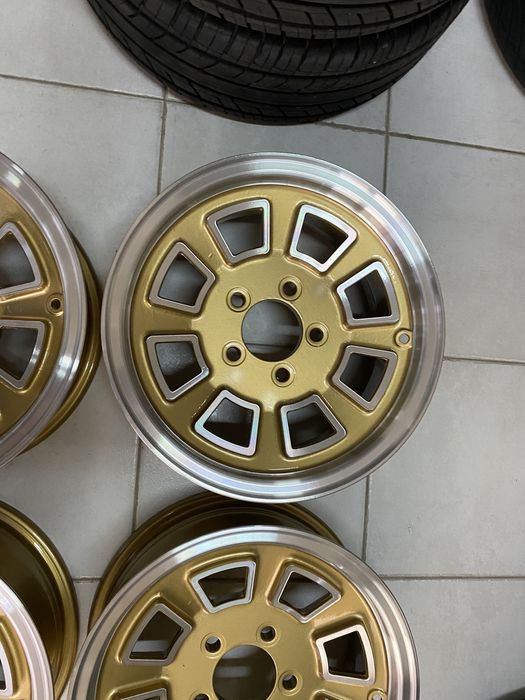Jantes 14” 5x112 Mercedes w114 w115 w123 Classicos com aba “Bbs amg”