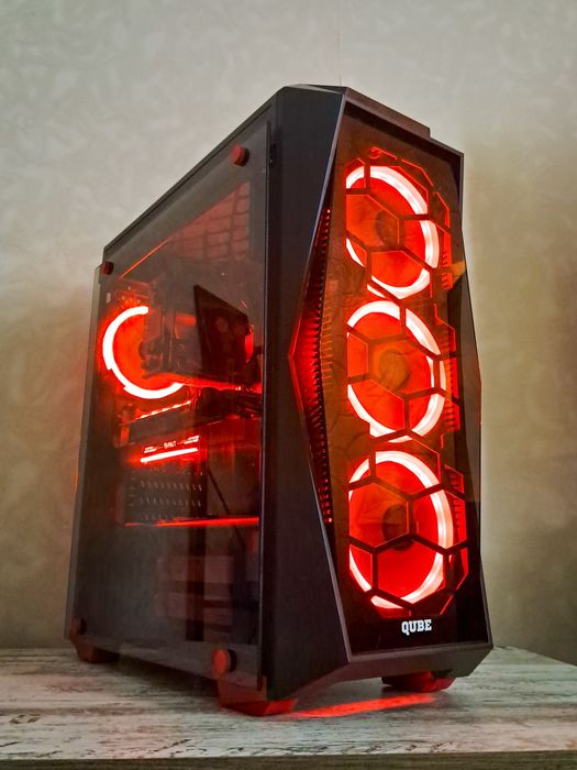 Ігровий Червоний Пк | i7 | 1080 ti