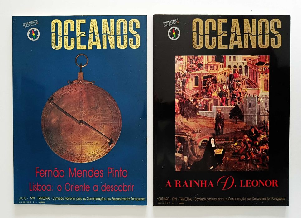 revista OCEANOS (vários nºs 7/8/9/10/11/12 e 13)