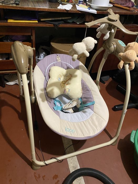 кресло качалка детская