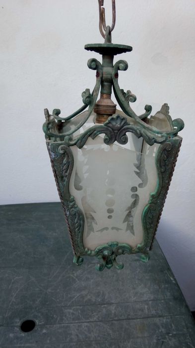 Candeeiro lanterna de teto