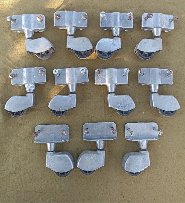 Ручки дверные колеса мебельные б/у319гр