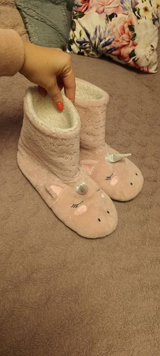 Kapcie damskie jednorożec rozmiar 40/41 długość podeszwy 27 cm